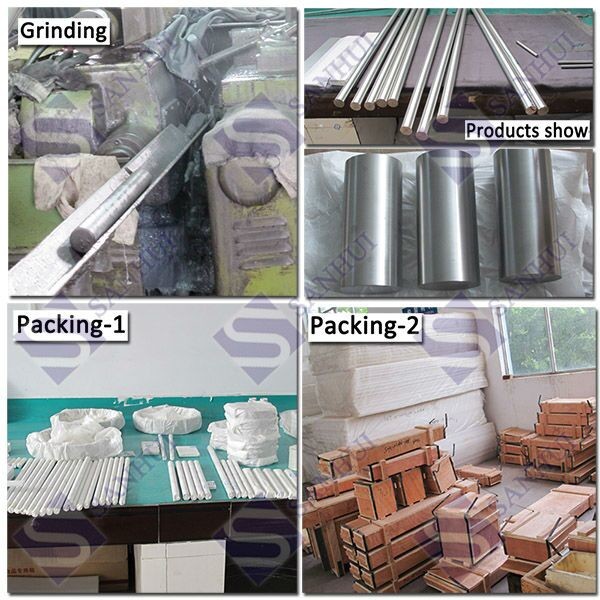 Glass Kiln Molybdenum Electrode Diameter 10-100 Mm high strength