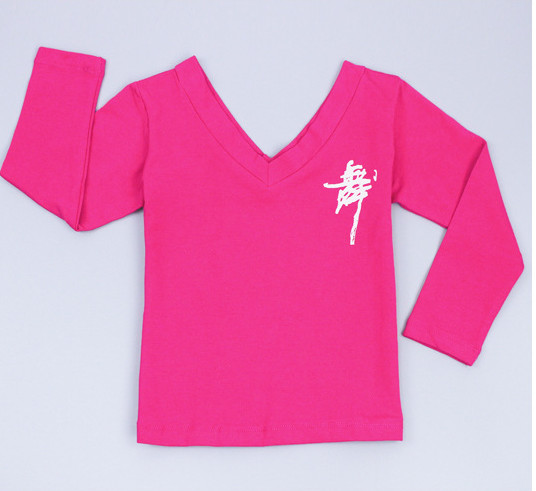 Chica leotardo manga larga algodón Ballet danza femenina Ballet Gimnasia dancewear