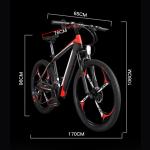 KMC Chain Battery Powered Off Road Bike 27kg Net Weight With CST Tire