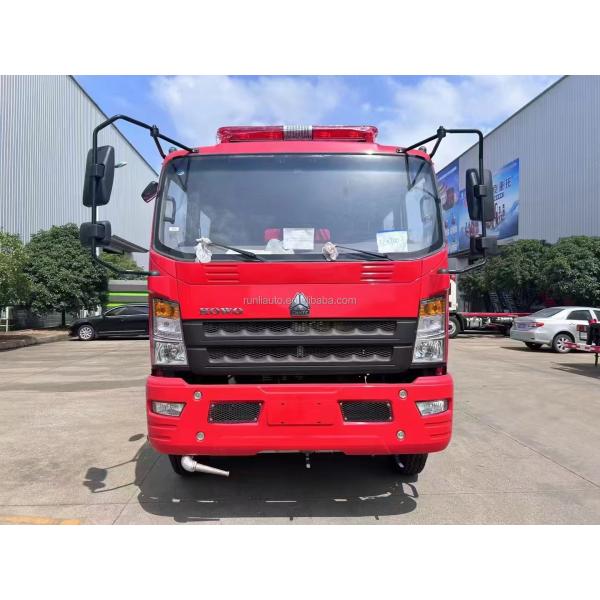 Factory HOWO Fire Truck Fire Rescue Fighting Water Fire Truck