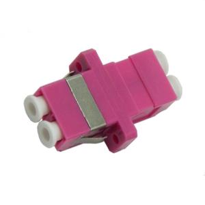 Wholesale Manufacture supply 40gig om4 fast speed high quality LC duplex sc flange fiber optic adaptors from china suppliers