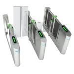 Reliable Train Station Turnstile 2.0mm Thickness For Businesses / Stadiums