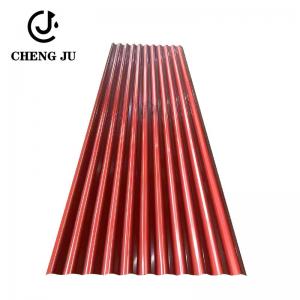 China 600-1500mm Colored Galvanized Steel Sheets S350 Aluzinc Corrugated Roofing Sheets on sale