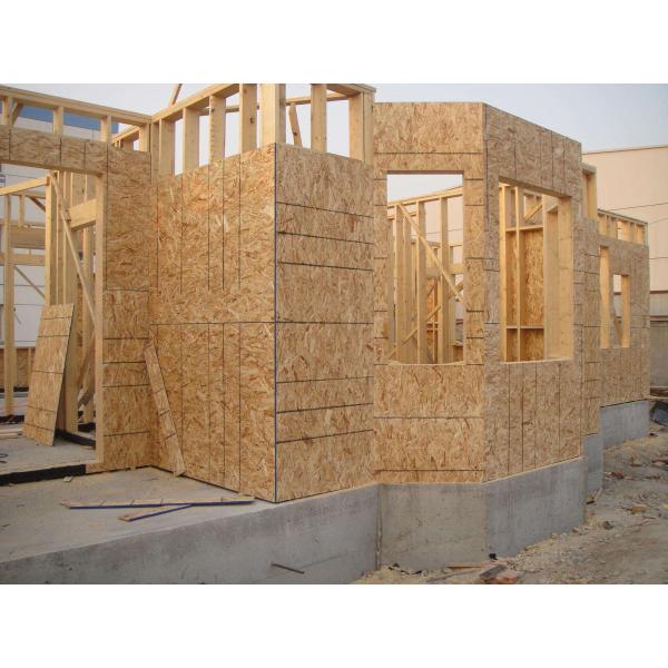 WBP Glue OSB Board Water Resistant , Home Decoration OSB Wood Panels 9-30mm