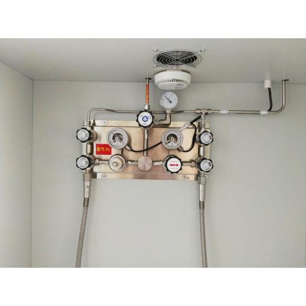 Semi - Automatic Changeover Manifold With 1/4" NPT Thread For Laboratory