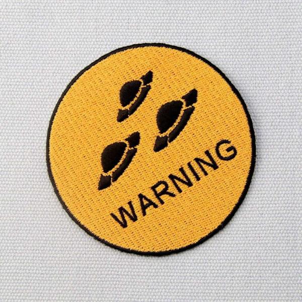 Fashion Design Embroidered Cloth Badges Leaf Flower For Clothing