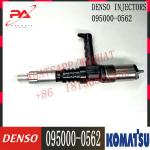 095000-0562 6251-11-3101 Komatsu Fuel Injectors For WA500-6 PC200-7, PC300-7