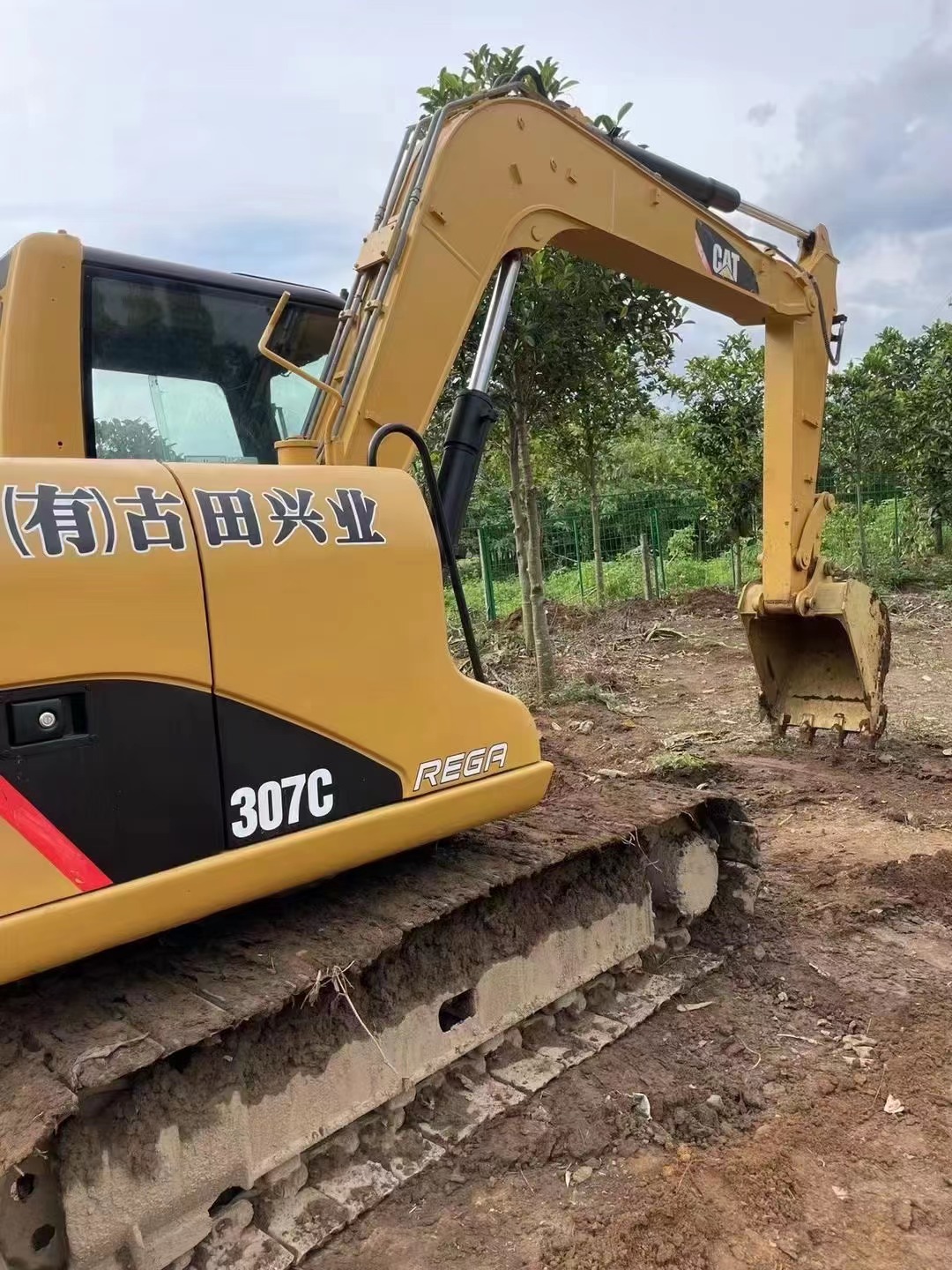 Used Caterpillar 307C Excavator with Original Hydraulic Cylinder in Good Condition