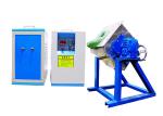 110KW Tilting Crucible Aluminum Scrap Melting Furnace Medium Frequency