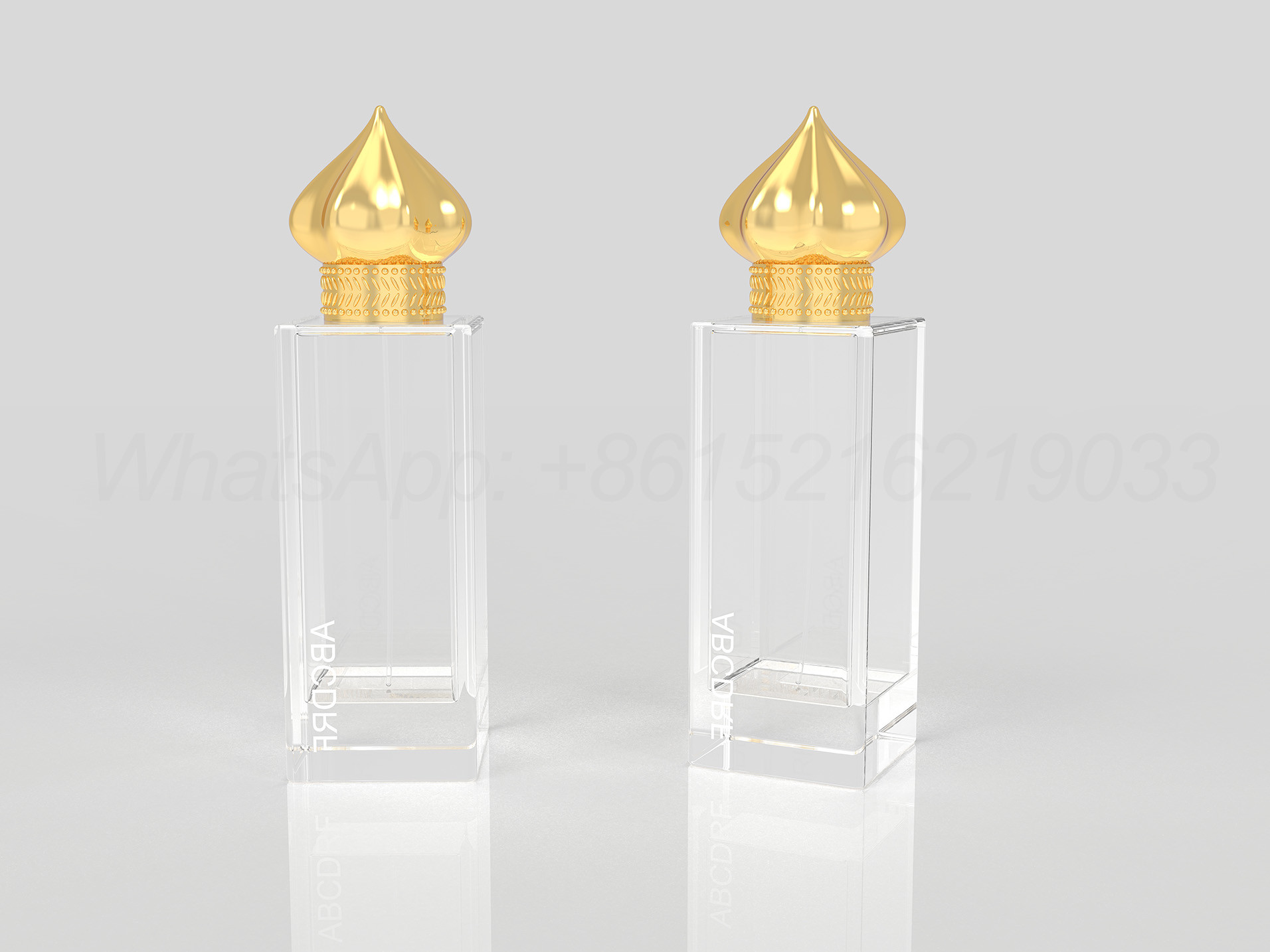 Elegant Round Square And Rectangle Zamak Perfume Caps For Customized Designs