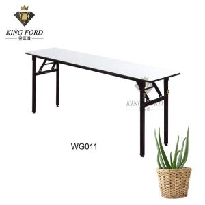 Wholesale PVC Surface Rectangular Hotel Banquet Table 120*45*75CM from china suppliers