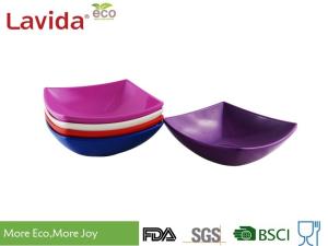 Wholesale Durable Square Melamine Plates Bowls BPA Free Custom Made With Printing Logo from china suppliers