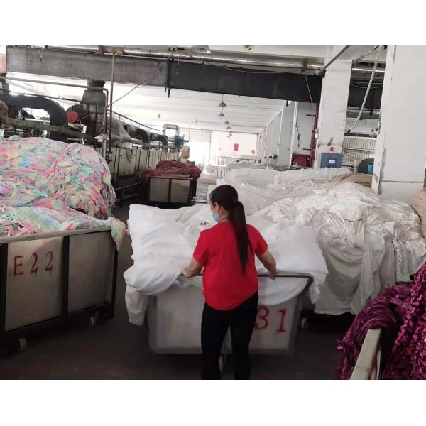 Recycled Bestsellers 100 Polyester PV Velvet Browning Simple Casual Chiffon Velvet Glitter Print Fabric Velvet Burnout Fabric