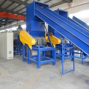 China High Output Plastic Recycling Line , Plastic Film Recycling Machine / Equipment on sale