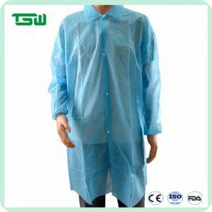 Wholesale Unisex Hospital Use 75gsm Nonwoven Disposable Coats from china suppliers