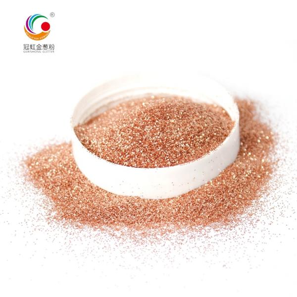 PET Gold Series Glitter Powder 1/8" Hexagon for Screen Printing