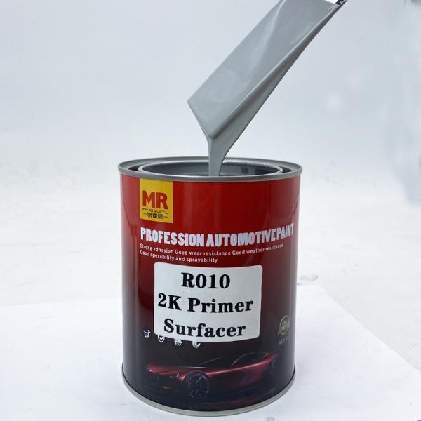 Weatherproof Acrylic Auto Primer Paint 2k Car Primer Solvent Resistance