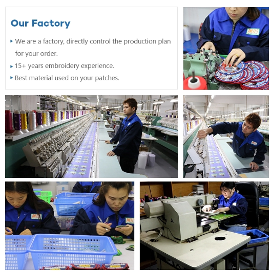 Soon Chul 12C Twill Merrow Border Embroidery Patches