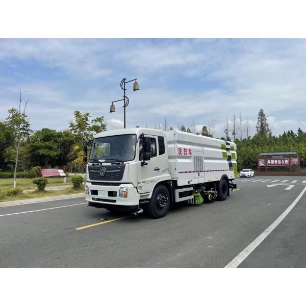 8T10T12T Vacuum Road Sweeper With Water tank Suitable for Urban Street and Airport Runway Cleaning Trucks