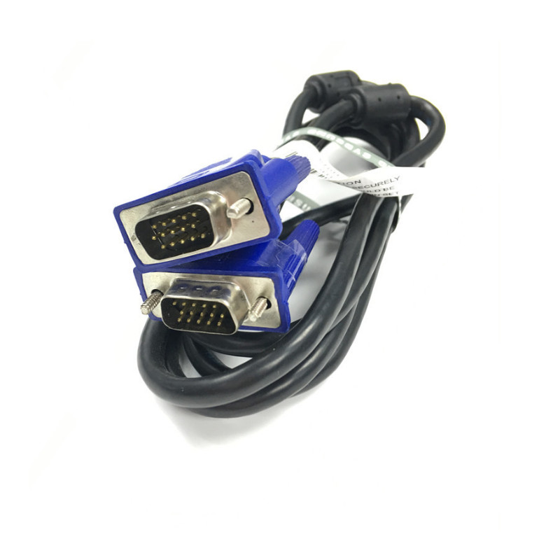 1.5m High Speed 4+5 15Pin Male To Male VGA Cable For PSP PC
