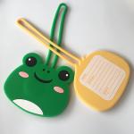 Cartoon Animal Design Silicone Luggage Tags Customized Travel ID Labels Name