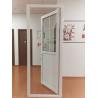 Buy cheap White PVC Hinged Door Customizable Size Pvc Swing Door Zinc Alloy Hardware from wholesalers