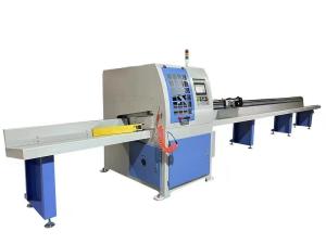 Wholesale L1200mm Wood Pallet Machine Lumber Wood Cutoff Saw Siemens PLC from china suppliers