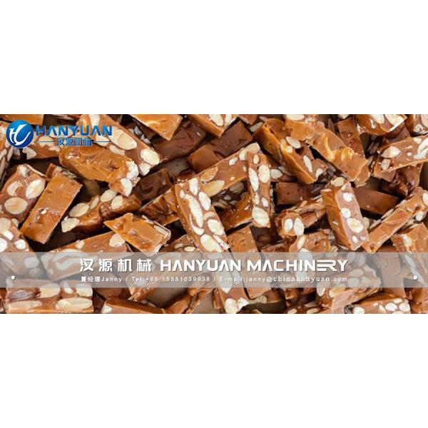 Toffee Nuts Bar Cutting Machine sample output