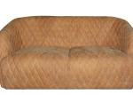 Defaico SGS Leather Couch With Diamond Stitching For Living Room Office Hotel
