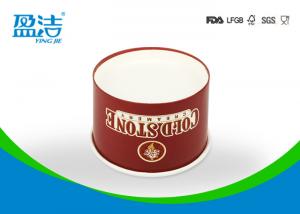 Wholesale Cold Insulated 7 Oz Disposable Ice Cream Bowls , Ice Cream Paper Cups No Smell from china suppliers