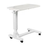 Liftable 840-1070mm Household Movable Over Bed Table Hospital Dinner Table