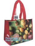 Custom Shopping Waterproof Gold Laminated Metallic Non Woven Bag, Non-woven tote