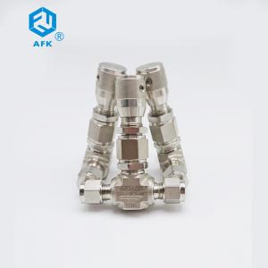 Wholesale Nitrogen Gas Metering Stainless Steel Needle Valve 3mm-12mm 1/8 In-1/2 In from china suppliers