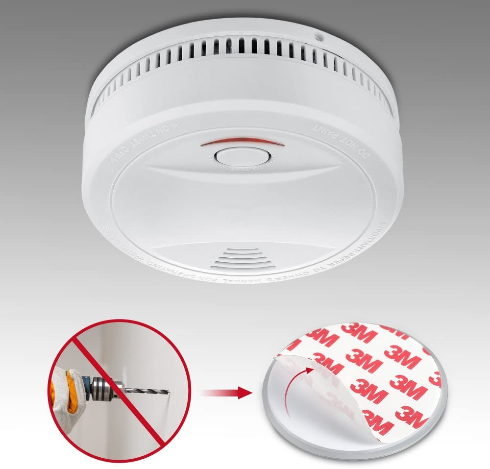 D70MM Smoke Detector Magnetic Stand with Neodymium Magnets and Galvanized Steel Sheet