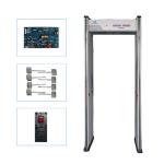 6 Zones Archway Metal Detector Door Frame Walk Through Scanner For Hotel