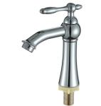 SUS304 Deck Mounted Bathroom Vessel Sink Faucet Lever Handle Wash Basin Faucet
