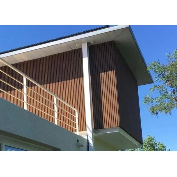 Self Cleaning ASA Capped WPC Outdoor Wall Panel Stain Proof