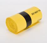 Portable Flat Mouth PE Bags for Hospital and Clinic Waste Disposal Thickness 5