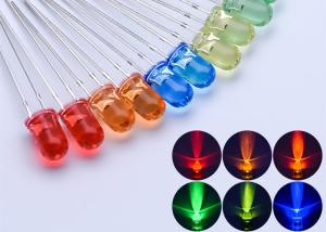 Wholesale F5 5mm 630nm 800mcd 0.5W Crystal LED Diode Clear Lens from china suppliers