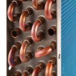 Hydrophilic Air Cooled Finned Tube Heat Exchanger Condenser Coil Radiator