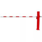 DC 12V Automatic Barrier Gate 3S High Speed 2.5M Straight Boom Lightweight