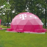 Orange Blue Red Geo Dome Tent Camping Dome Tent