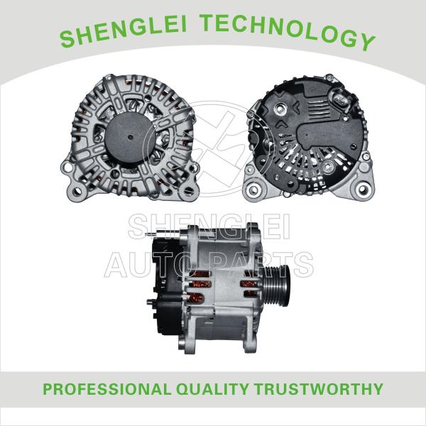 Aluminum Material Volkswagen Car Alternator Skoda / Audi A1 A3 1.2 Model
