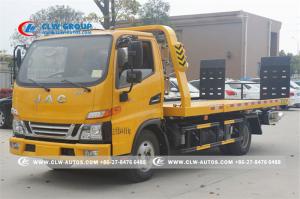 Wholesale JAC 4X2 Flatbed Tow Truck With Q235A Carbon Steel Body from china suppliers