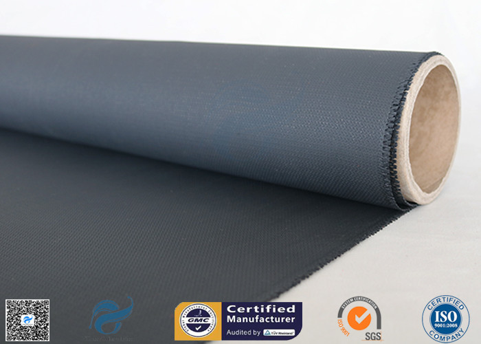 Electrical Insulation Alkali Free 0.45mm 80/80g Silicone Coated Fiberglass Fabric