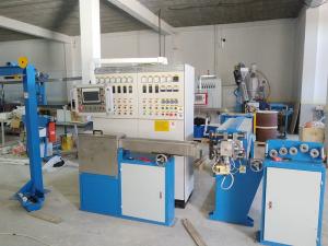 Wholesale 1- 4 Cores Cable Manufacturing Machine , PVC Cable Extrusion Line from china suppliers