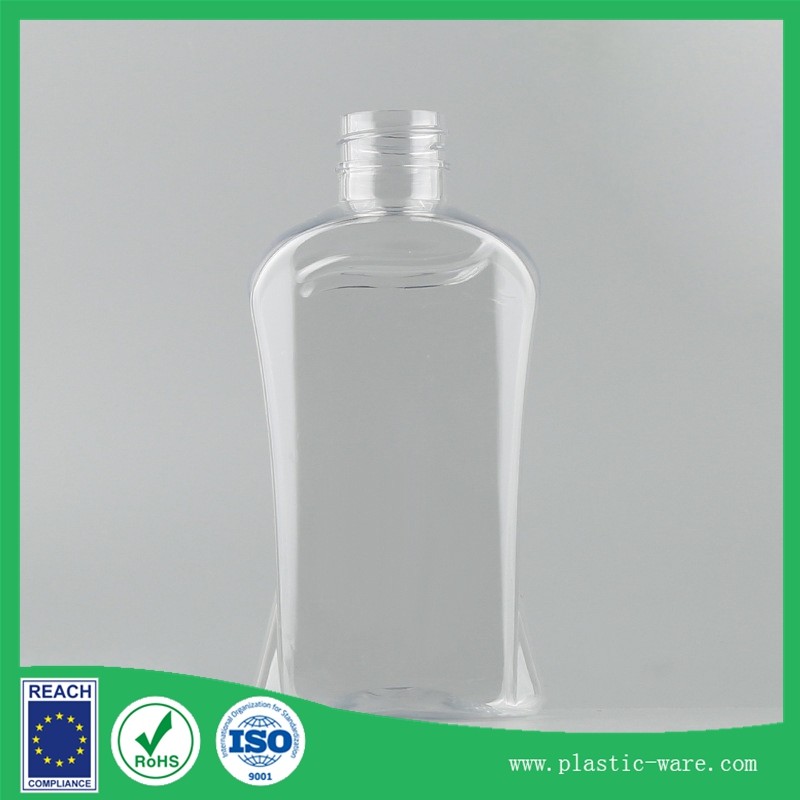 clear plastic cosmetic containers empty plastic pump bottles 250ml plastic bottle