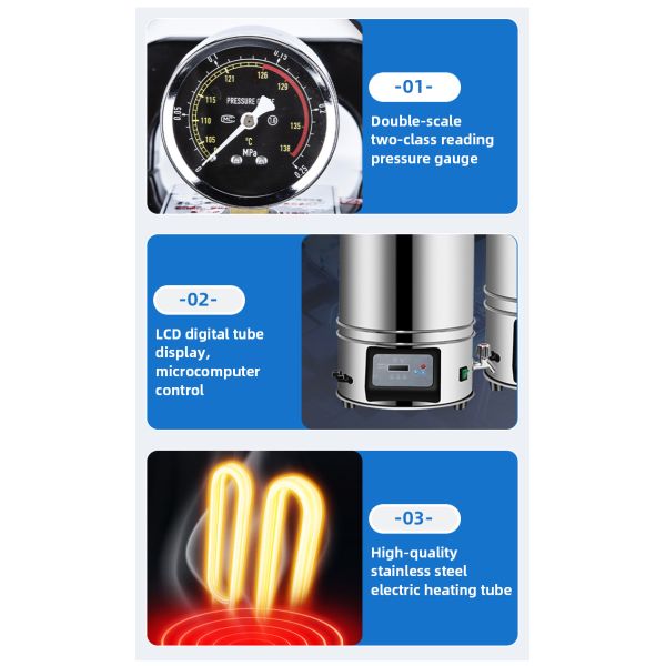 Mechanical Automatic Autoclave Steam Sterilizer