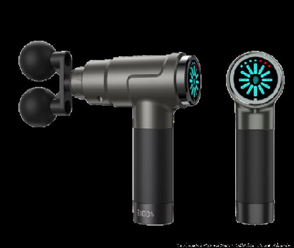 Powerful Muscle Relief Carbon Fiber Massage Gun 2.2 Lbs with Included Massage