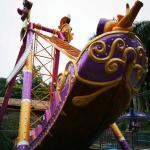 30 People Pirate Ship Ride / Pirate Ship Swing Swing Angle 114°